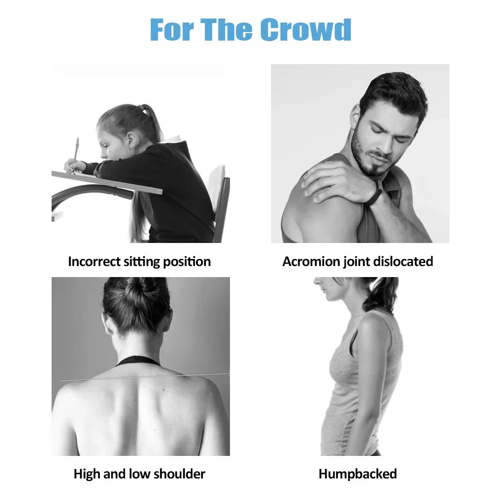 Smart Posture Corrector – Vibration Sensor Reminder for Adults & Kids